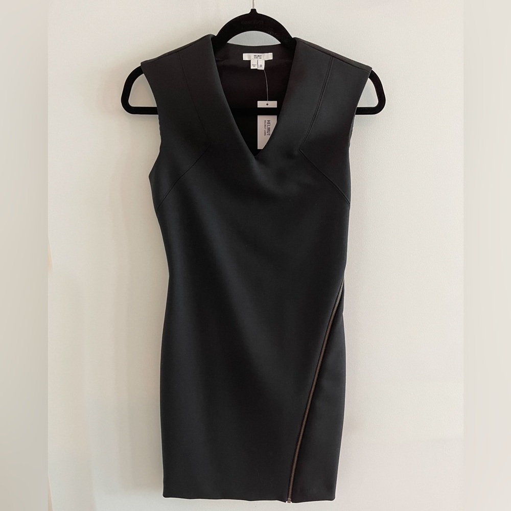 Helmut Lang Dress with Zipper Detail
